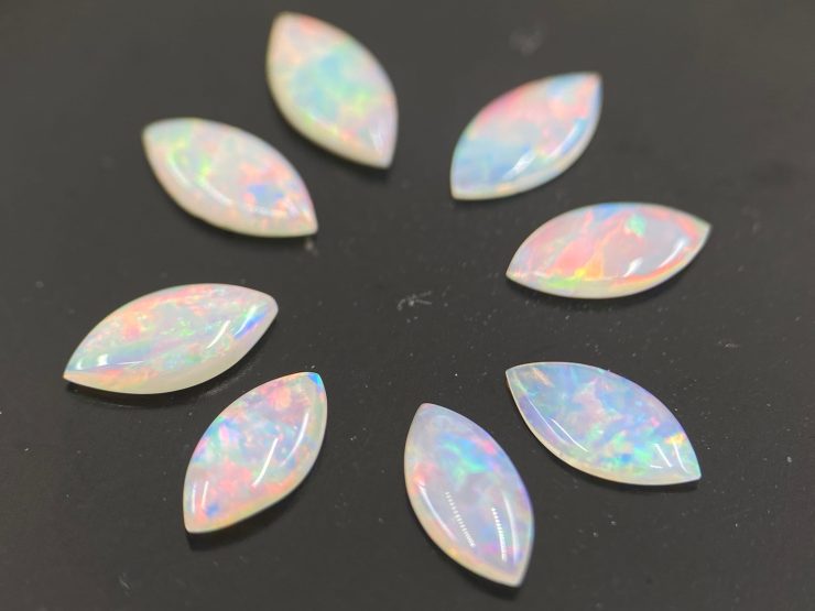 il fullxfull.3286894850 8iqx 1 scaled Fine Opal (Australia) Cabochon Marquise Shape Loose Gemstones in Assorted Sizes from 4x2mm to 12x6mm for Jewellery Making