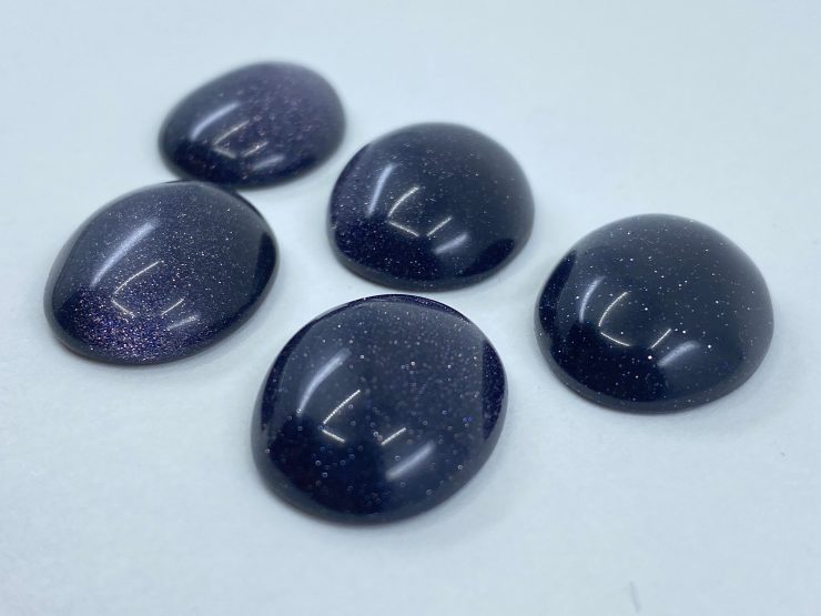 il fullxfull.3298982768 o6yj scaled Blue Goldstone Cabochon Oval Gemstones in Assorted Sizes from 20x15mm to 25x11mm for Jewellery Making