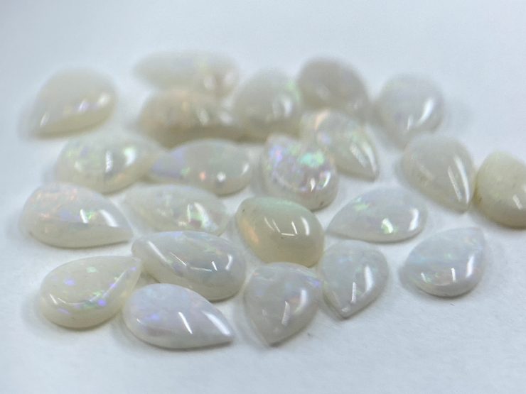 il fullxfull.3308642609 igds scaled Opal (Australia) Cabochon Pear Shape Loose Gemstones in 5x3mm, 6x4mm and 14x8mm for Jewellery Making