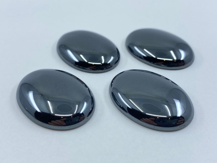 il fullxfull.3308781351 jkwj scaled Hematite Cabochon Oval Gemstones in Assorted Sizes from 5x3mm to 30x22mm for Jewellery Making