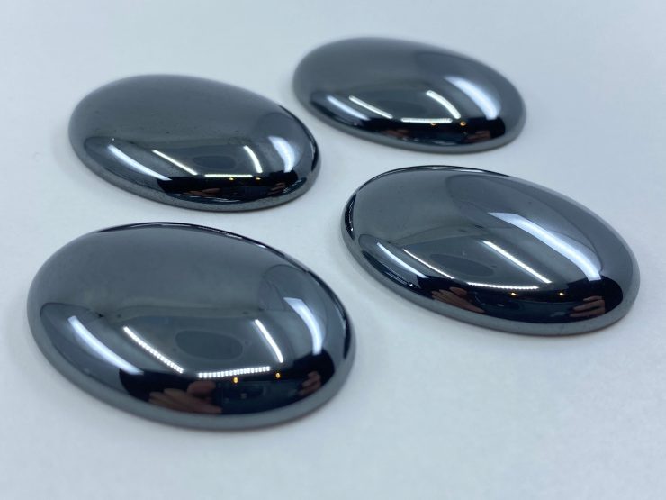 il fullxfull.3308781465 55xx scaled Hematite Cabochon Oval Gemstones in Assorted Sizes from 5x3mm to 30x22mm for Jewellery Making