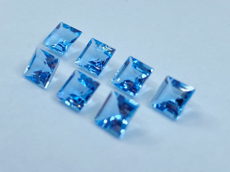 il fullxfull.3309560351 j72o scaled Aquamarine (Fine Quality) Faceted Square Loose Gemstones in Assorted Sizes from 2mm to 8mm for Jewellery Making