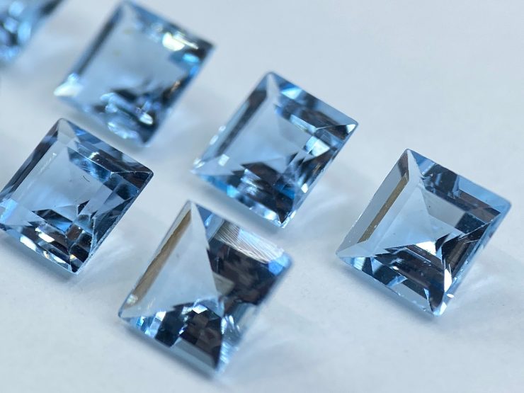 il fullxfull.3309560357 cbs3 scaled Aquamarine (Fine Quality) Faceted Square Loose Gemstones in Assorted Sizes from 2mm to 8mm for Jewellery Making