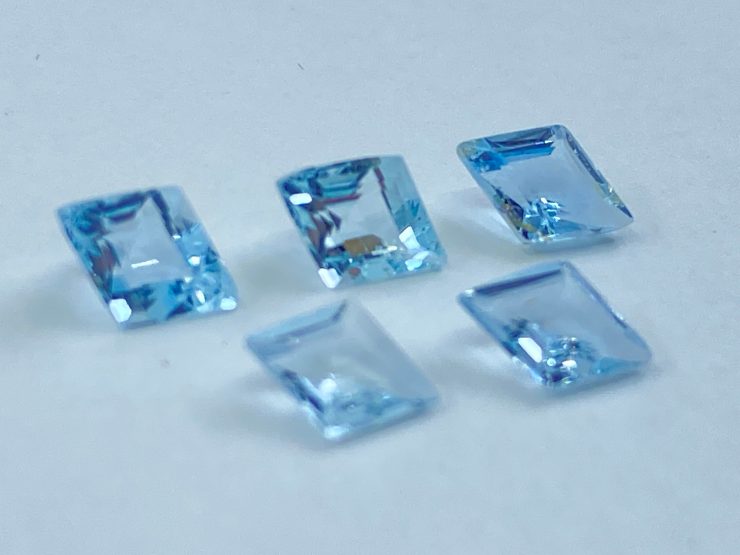 il fullxfull.3309599281 d2gj scaled Aquamarine Faceted Lozenge Shape Loose Gemstones in 6x4mm, 7x5mm & 8x6mm for Jewellery Making