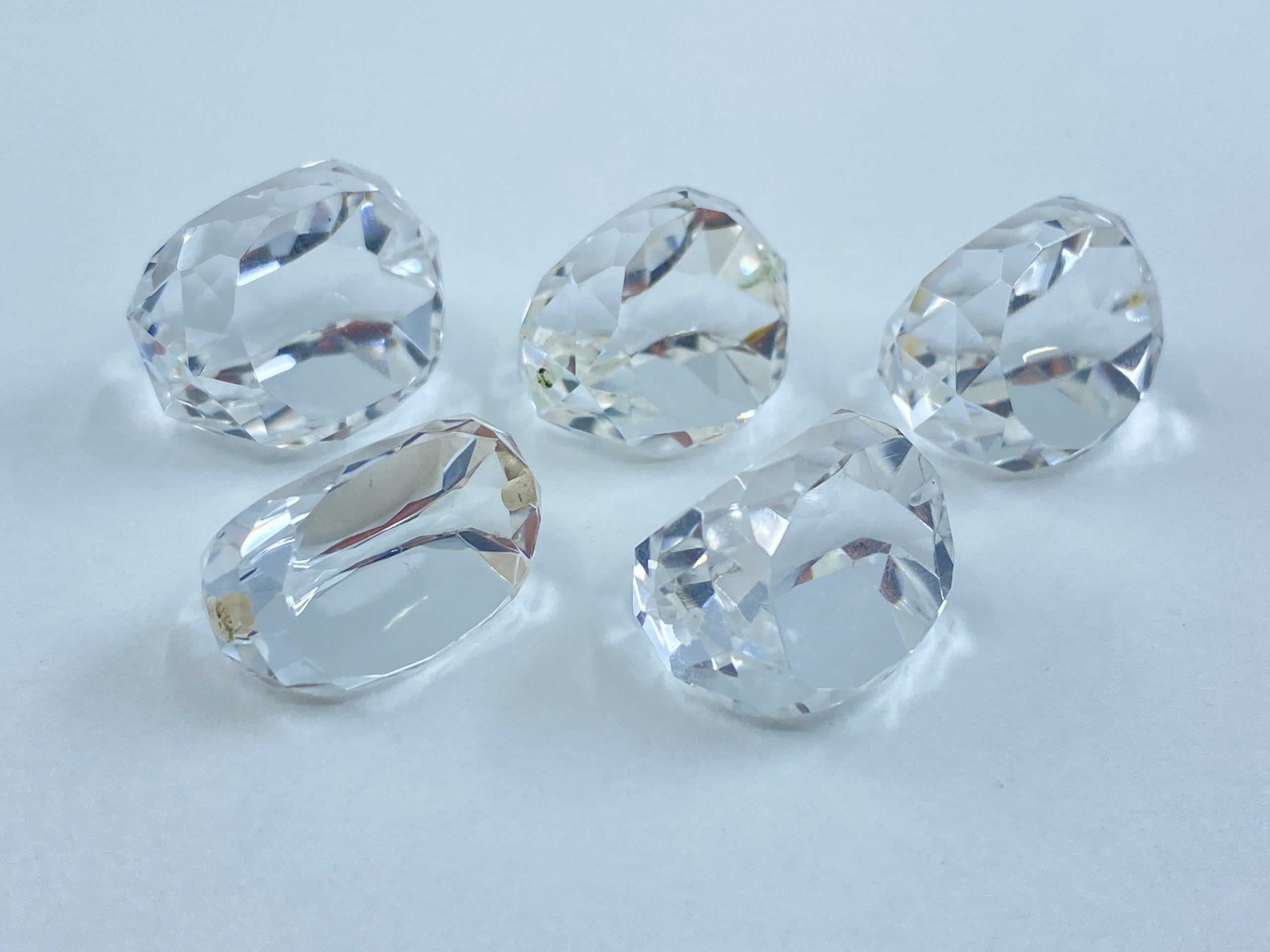 il fullxfull.3309616397 6zom scaled Natural White Crystal Faceted Swivel Gemstones in 18x13mm and 22x16mm for Jewellery Making