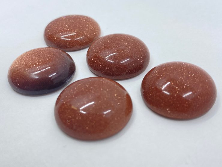 il fullxfull.3327485686 e0mf scaled 50 Pieces of Brown Goldstone Cabochon Round Shape Gemstones in 20mm for Jewellery Making