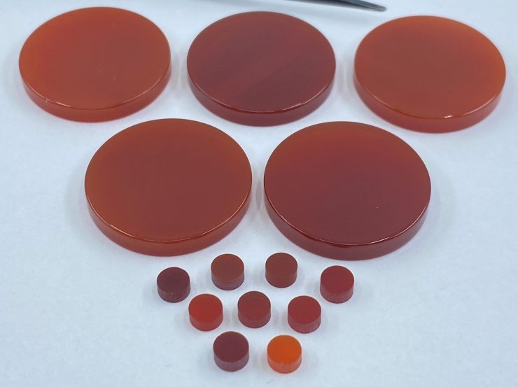 il fullxfull.3330217017 f233 scaled Carnelian Flat Straight Edge Round Shape Loose Gemstones in 4mm, 15mm, 22mm, 32.5mm 38mm & 50mm for Jewellery Making