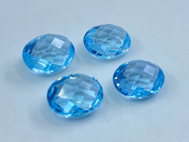 il fullxfull.3330873962 hlly scaled Sky Blue Topaz Double Sided Faceted Checkerboard Oval Shape Loose Gemstones in 8x6mm, 9x7mm & 10x8mm for Jewellery Making