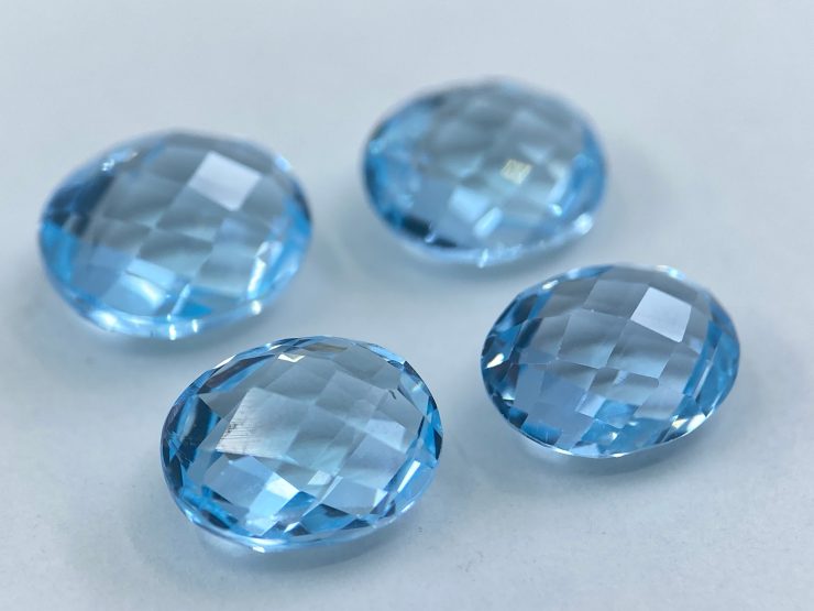 il fullxfull.3330874198 dpdf scaled Sky Blue Topaz Double Sided Faceted Checkerboard Oval Shape Loose Gemstones in 8x6mm, 9x7mm & 10x8mm for Jewellery Making