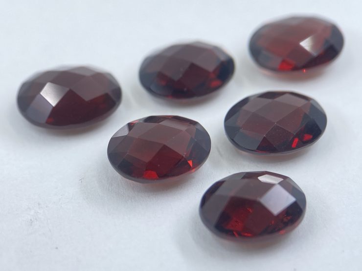 il fullxfull.3331373090 hh8f scaled Mozambique Garnet Double Sided Faceted Checkerboard Oval Shape Loose Gemstones in 9x7mm for Jewellery Making