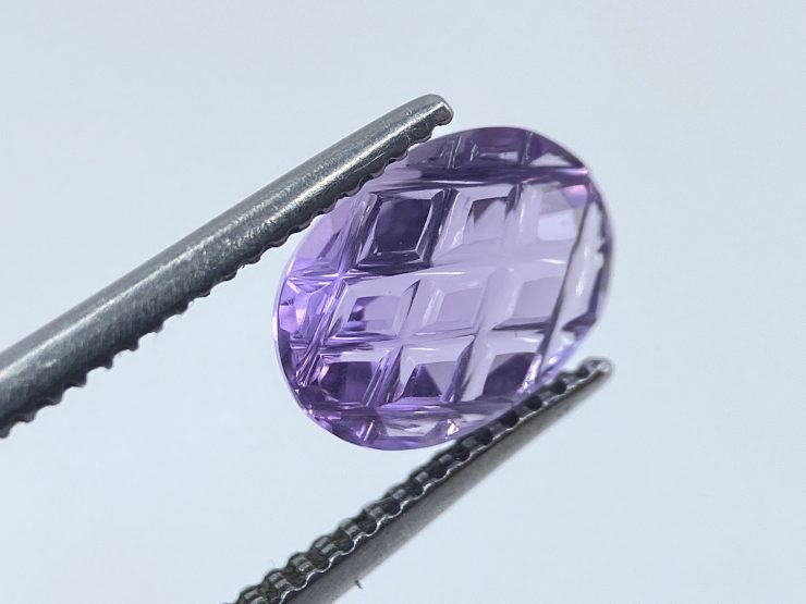 il fullxfull.3331405006 g5ss scaled Amethyst Double Sided Carved-Faceted Checkerboard Oval Shape Loose Gemstones in 8x6mm for Jewellery Making