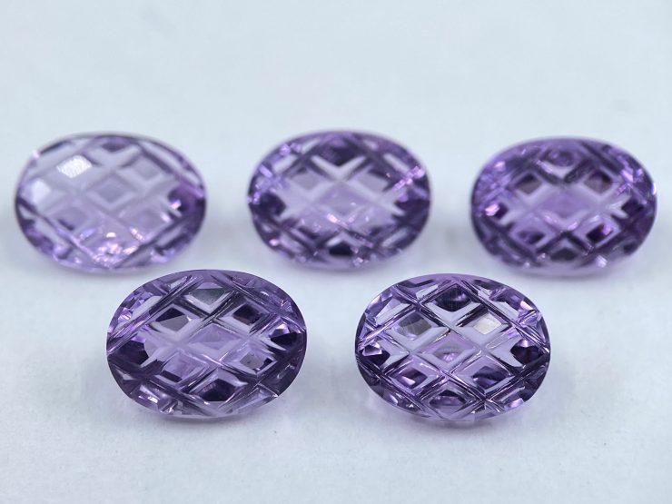 il fullxfull.3331405032 pzio scaled Amethyst Double Sided Carved-Faceted Checkerboard Oval Shape Loose Gemstones in 8x6mm for Jewellery Making