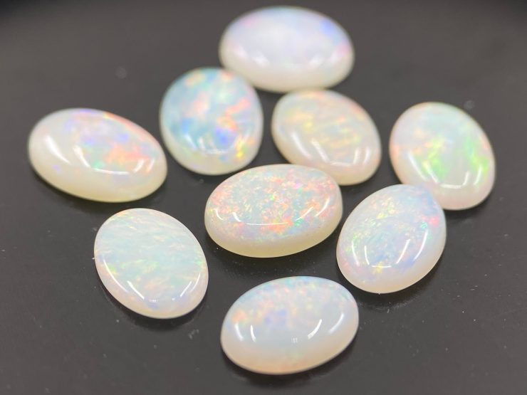 il fullxfull.3334556465 izgo scaled Natural Fine Opal (Australia) Cabochon Oval Shape Loose Gemstones in Assorted Sizes from 4x3mm to 18x13mm for Jewellery Making