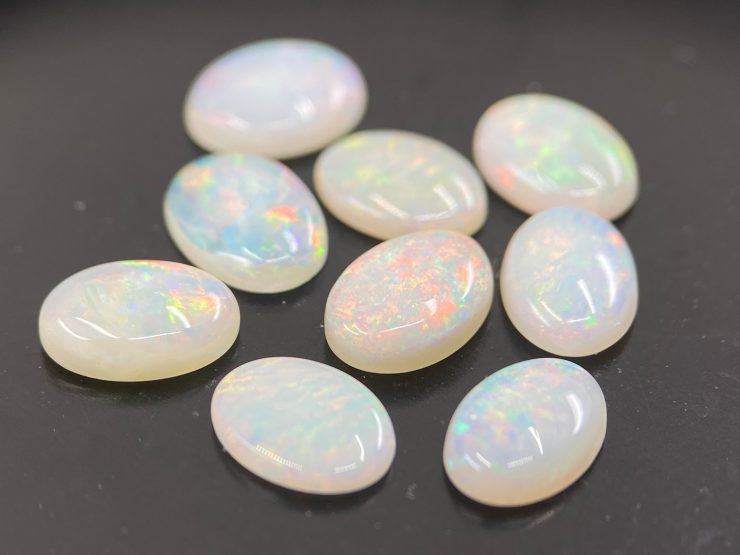 il fullxfull.3334556471 a143 scaled Natural Fine Opal (Australia) Cabochon Oval Shape Loose Gemstones in Assorted Sizes from 4x3mm to 18x13mm for Jewellery Making