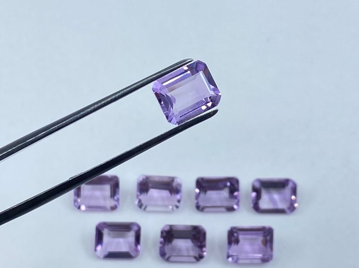 il fullxfull.3335312122 cceq scaled Amethyst (Brazilian) Faceted Octagon Loose Gemstones in Assorted Sizes from 6x4mm to 16x12mm for Jewellery Making