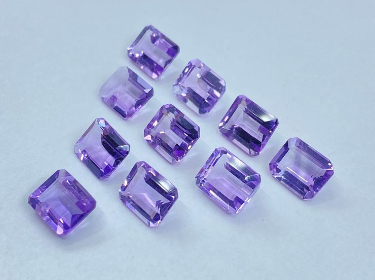 il fullxfull.3335312152 2al4 scaled Amethyst (Brazilian) Faceted Octagon Loose Gemstones in Assorted Sizes from 6x4mm to 16x12mm for Jewellery Making