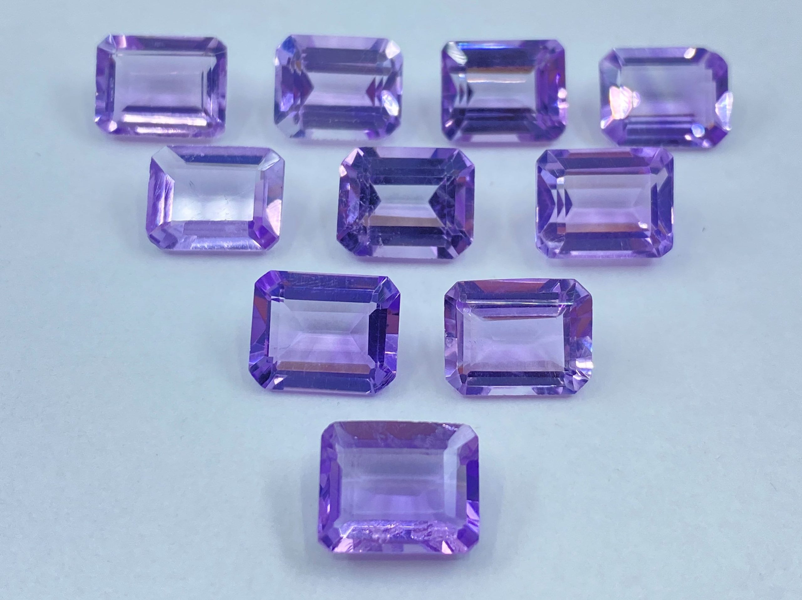 il fullxfull.3335312190 sm99 scaled Amethyst (Brazilian) Faceted Octagon Loose Gemstones in Assorted Sizes from 6x4mm to 16x12mm for Jewellery Making