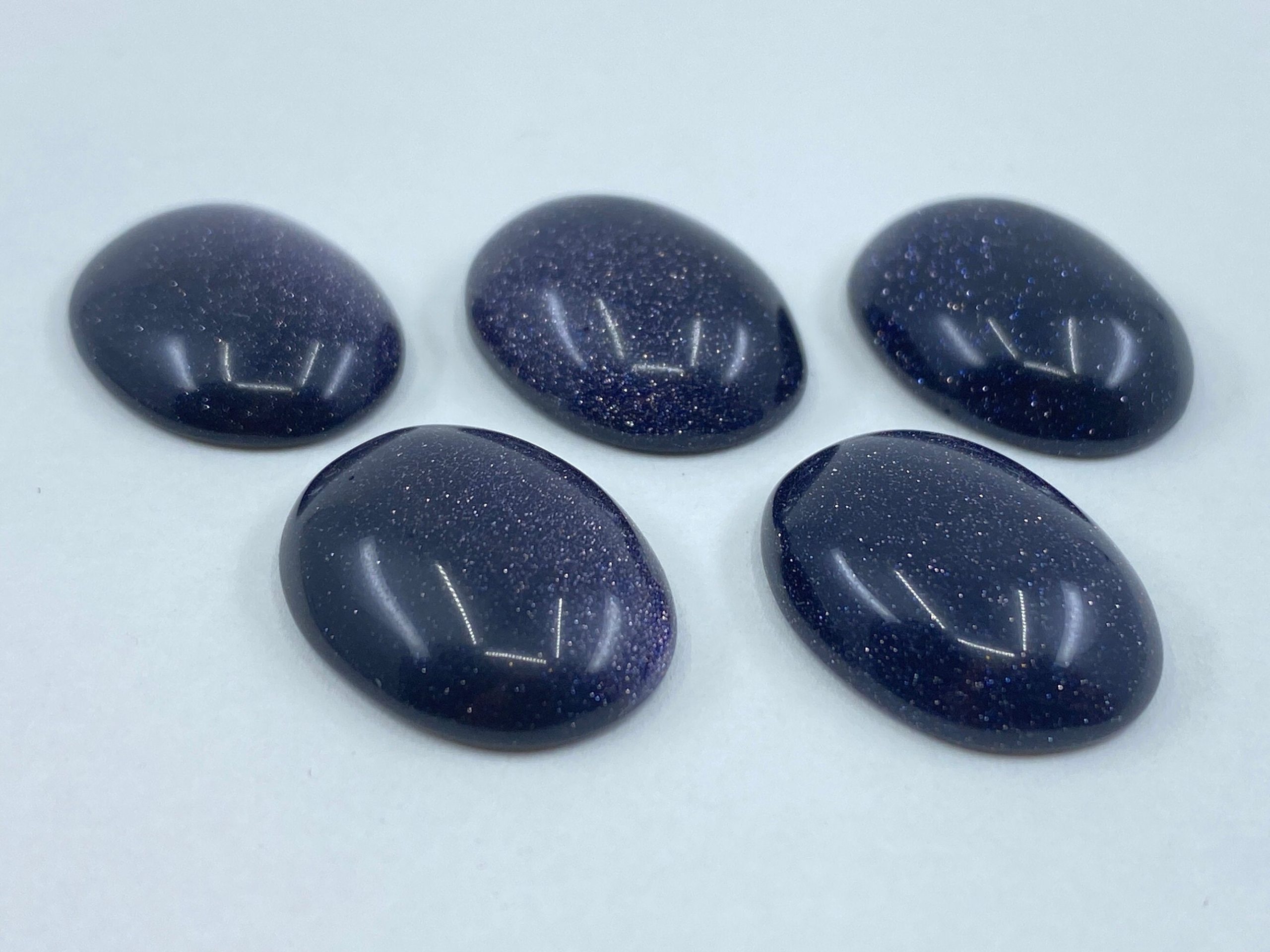 il fullxfull.3346679765 qkeq scaled Blue Goldstone Cabochon Oval Gemstones in Assorted Sizes from 20x15mm to 25x11mm for Jewellery Making