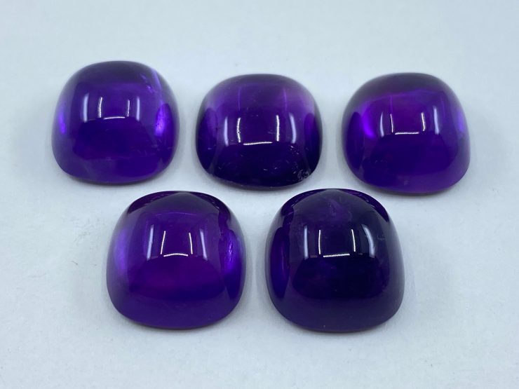 il fullxfull.3348076144 4691 scaled Amethyst (African) Cabochon Cushion Shape Loose Gemstones in 13x12mm for Jewellery Making