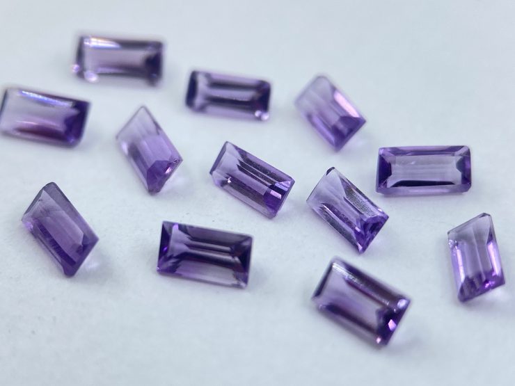 il fullxfull.3348821028 inwz scaled 50 Pieces of Amethyst (Brazilian) Faceted Baguette Shape Loose Gemstones in 4x2mm for Jewellery Making