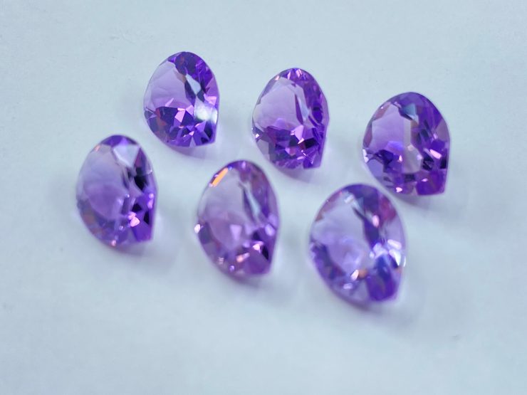 il fullxfull.3348842978 ck5i scaled Amethyst (Brazilian) Faceted Pear Shape Loose Gemstones in Assorted Sizes from 4x3mm to 15x6mm for Jewellery Making