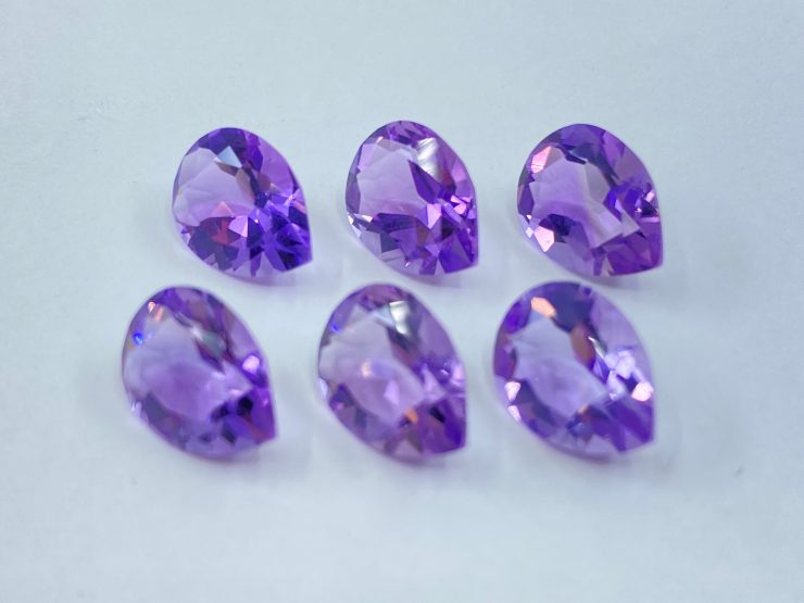 il fullxfull.3348843228 lp1u scaled Amethyst (Brazilian) Faceted Pear Shape Loose Gemstones in Assorted Sizes from 4x3mm to 15x6mm for Jewellery Making