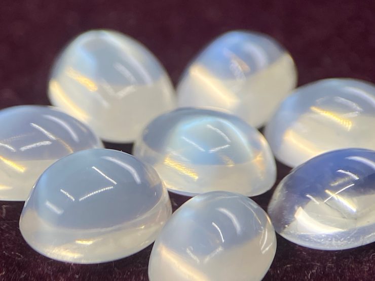 il fullxfull.3378337537 iwks scaled Blue Moonstone Oval Cabochon from Sri Lanka (not Rainbow Moonstone) in Sizes from 4x3mm to 7x5mm for Jewellery Making