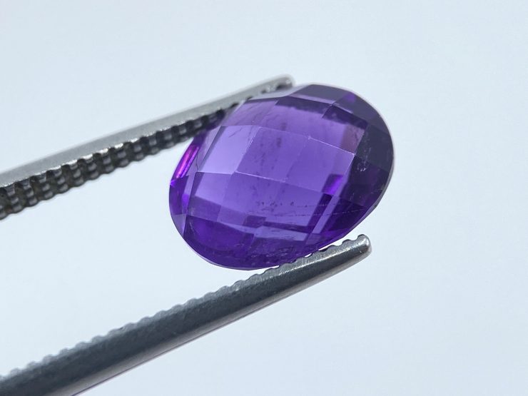 il fullxfull.3378604789 o3ib scaled African Amethyst Double Sided Faceted Checkerboard Oval Shape Loose Gemstones in 8x6mm, 9x7mm & 10x8mm for Jewellery Making