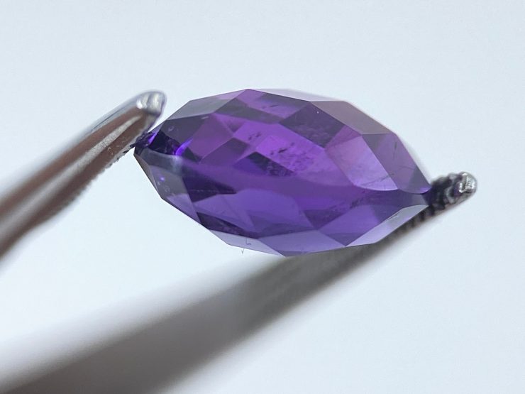 il fullxfull.3378606525 5661 scaled African Amethyst Double Sided Faceted Checkerboard Oval Shape Loose Gemstones in 8x6mm, 9x7mm & 10x8mm for Jewellery Making