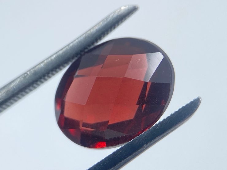 il fullxfull.3379074867 t5du scaled Mozambique Garnet Double Sided Faceted Checkerboard Oval Shape Loose Gemstones in 9x7mm for Jewellery Making