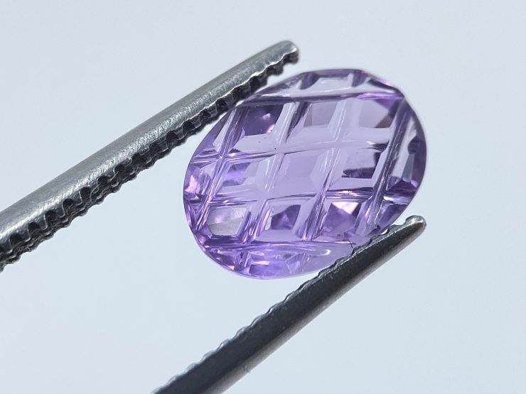 il fullxfull.3379101355 fg8e scaled Amethyst Double Sided Carved-Faceted Checkerboard Oval Shape Loose Gemstones in 8x6mm for Jewellery Making