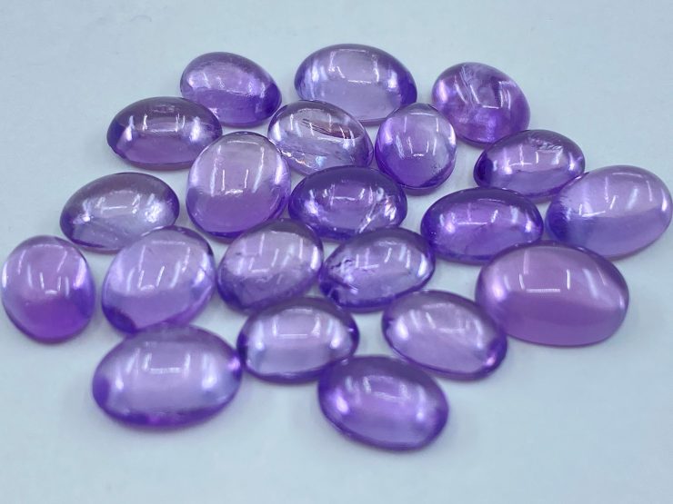 il fullxfull.3395846667 5vmz scaled Amethyst (Brazilian) Cabochon Oval Shape Loose Gemstones In 6x4mm, 7x5mm & 8x6mm for Jewellery Making