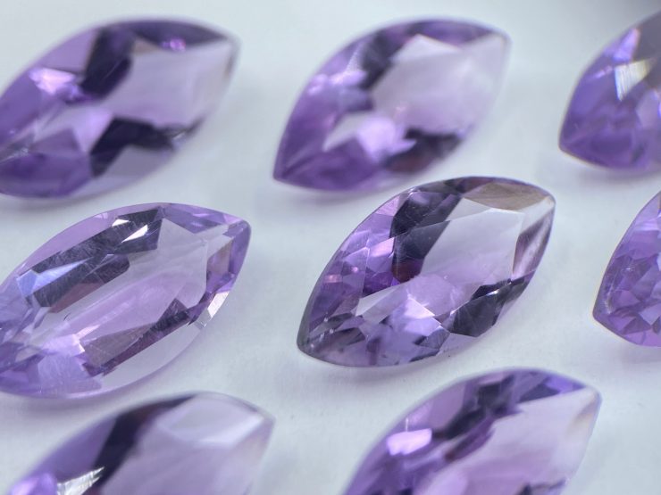 il fullxfull.3395948500 2i7i scaled Amethyst (Brazilian) Faceted Marquise Navette Shape Loose Gemstones in Assorted Sizes from 4x2mm to 21x7mm for Jewellery Making