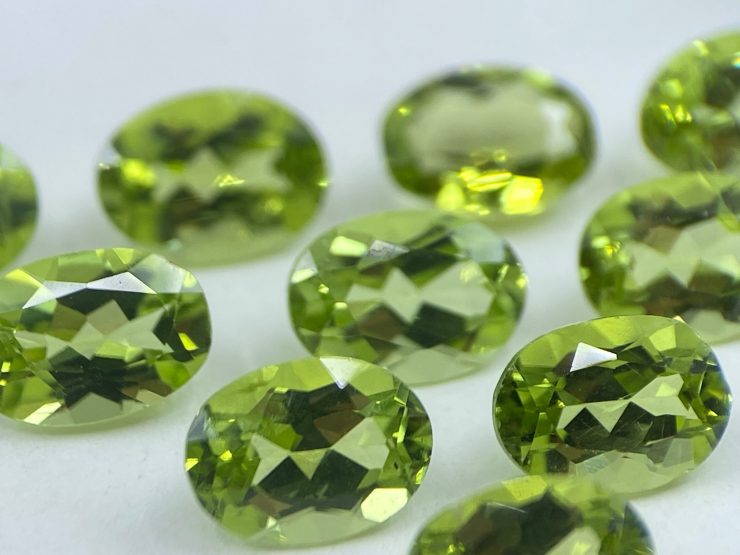 il fullxfull.3396475852 kyzq scaled Peridot Faceted Oval Shape Loose Gemstones in a Range of Sizes from 4x3mm up to 9x7mm for Jewellery Making