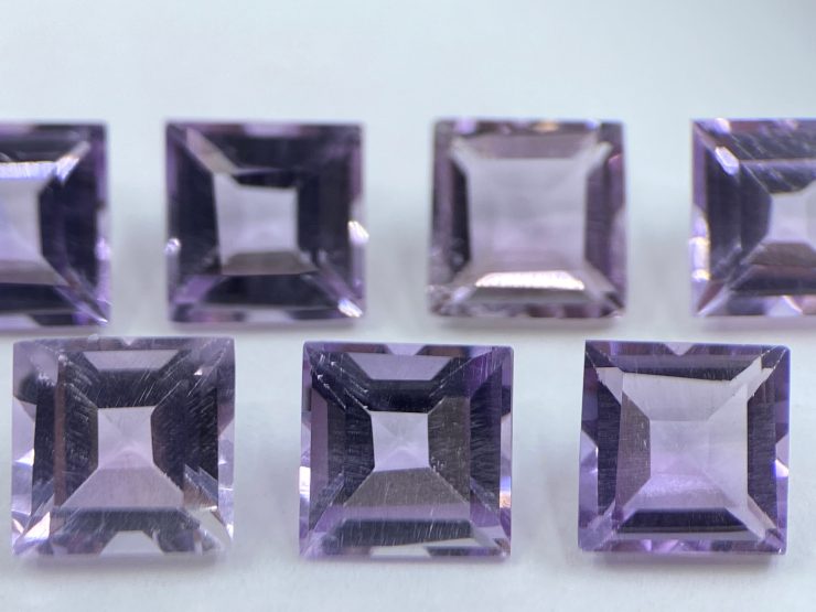 il fullxfull.3396508291 ob1a scaled Amethyst (Brazilian) Faceted Square Shape Loose Gemstones in 4mm & 6mm for Jewellery Making