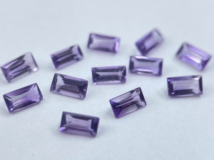 il fullxfull.3396518615 kylx scaled 50 Pieces of Amethyst (Brazilian) Faceted Baguette Shape Loose Gemstones in 4x2mm for Jewellery Making