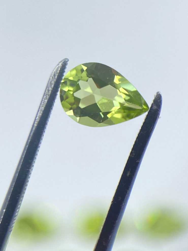 il fullxfull.3397929106 qcne scaled Peridot Faceted Pear Shape Loose Gemstones in a Range of Sizes from 4x2mm up to 15x6mm for Jewellery Making