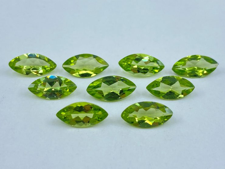 il fullxfull.3397943622 namw scaled Peridot Faceted Marquise / Navette Shape Loose Gemstones in 4x2mm, 6x3mm or 12x6mm for Jewellery Making