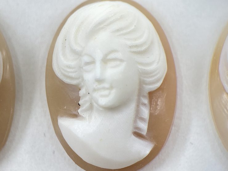 il fullxfull.3404306202 lc5b scaled Sardonyx (Italy) Full Lady's Face Carved Cameo Oval Shape Gemstones in 16x12mm & 18x13mm for Jewellery Making