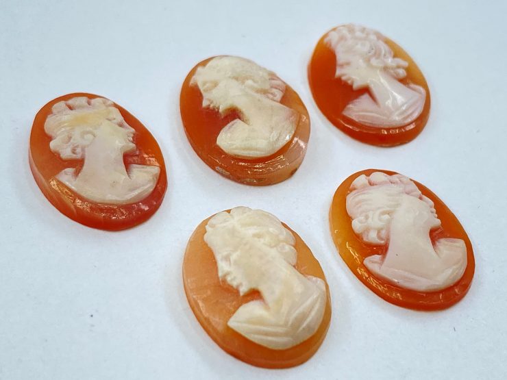 il fullxfull.3404339904 g0wm scaled Carnelian (Italy) Head Profile Carved Cameo Oval Shape Gemstones in 11x9mm for Jewellery Making