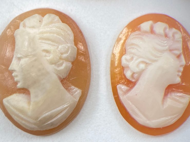 il fullxfull.3404339922 pk3f scaled Carnelian (Italy) Head Profile Carved Cameo Oval Shape Gemstones in 11x9mm for Jewellery Making