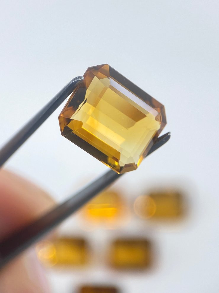 il fullxfull.3411590878 28jv scaled Citrine (Brazil) Faceted Octagon Shape Loose Gemstones in Assorted Sizes from 4x2mm to 18x14mm for Jewellery Making