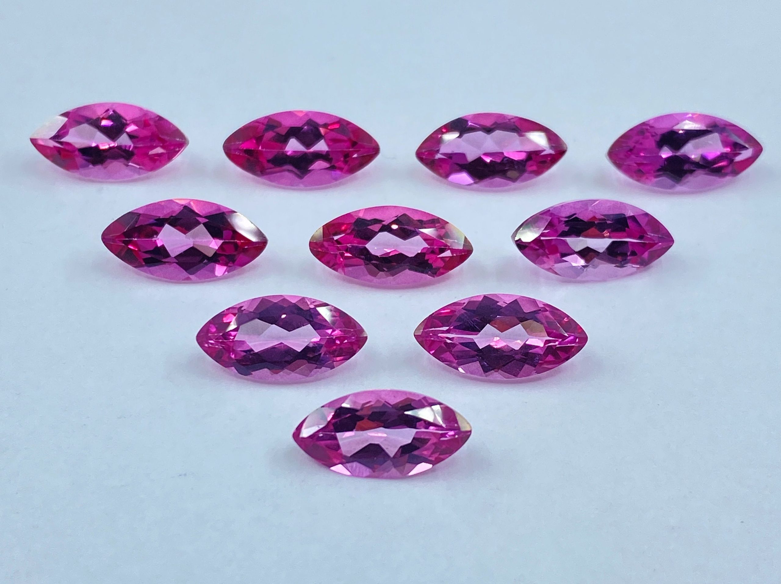 il fullxfull.3436598887 2tj5 scaled Pink Topaz Faceted Marquise Shape Loose Gemstones Available in 6x3mm, 8x4mm & 12x6mm for Jewellery Making