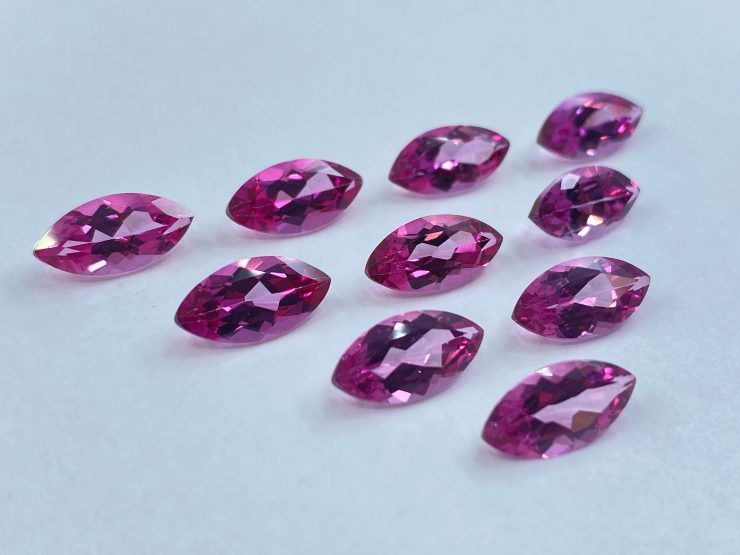 il fullxfull.3436599025 ly2n scaled Pink Topaz Faceted Marquise Shape Loose Gemstones Available in 6x3mm, 8x4mm & 12x6mm for Jewellery Making