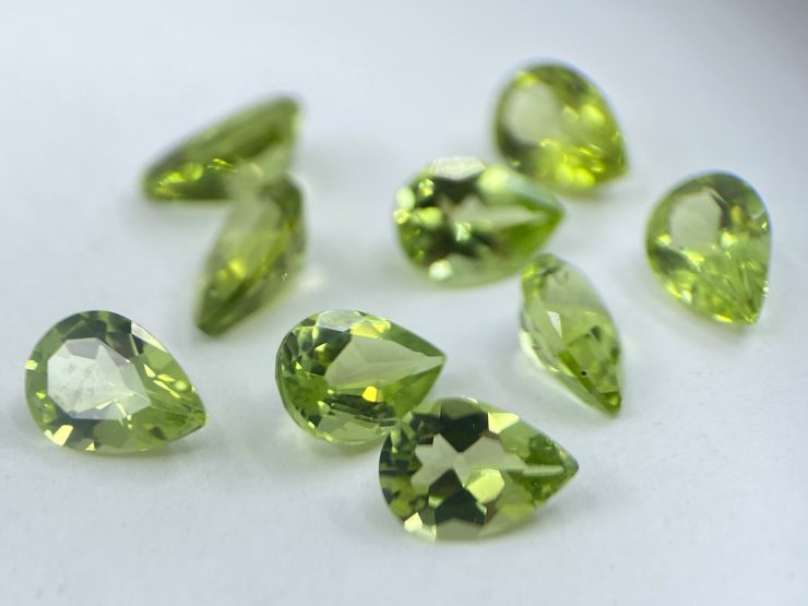 il fullxfull.3445597503 m81p scaled Peridot Faceted Pear Shape Loose Gemstones in a Range of Sizes from 4x2mm up to 15x6mm for Jewellery Making