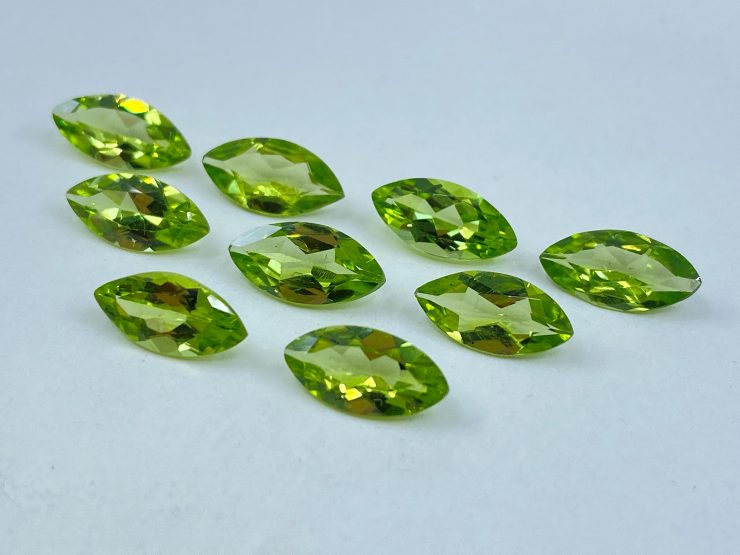 il fullxfull.3445611653 nbja scaled Peridot Faceted Marquise / Navette Shape Loose Gemstones in 4x2mm, 6x3mm or 12x6mm for Jewellery Making