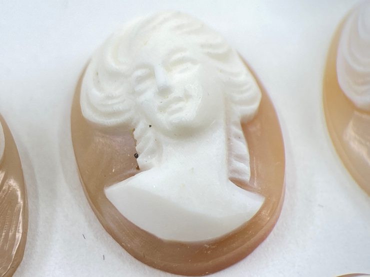 il fullxfull.3451971713 2qk9 scaled Sardonyx (Italy) Full Lady's Face Carved Cameo Oval Shape Gemstones in 16x12mm & 18x13mm for Jewellery Making