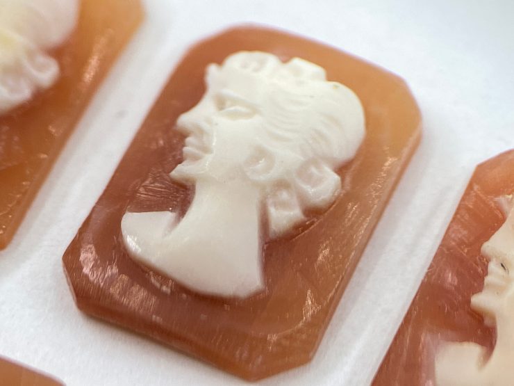 il fullxfull.3451994831 di5j scaled Carnelian (Italy) Head Profile Carved Cameo Octagon Shape Gemstones in 10x8mm & 14x10mm for Jewellery Making