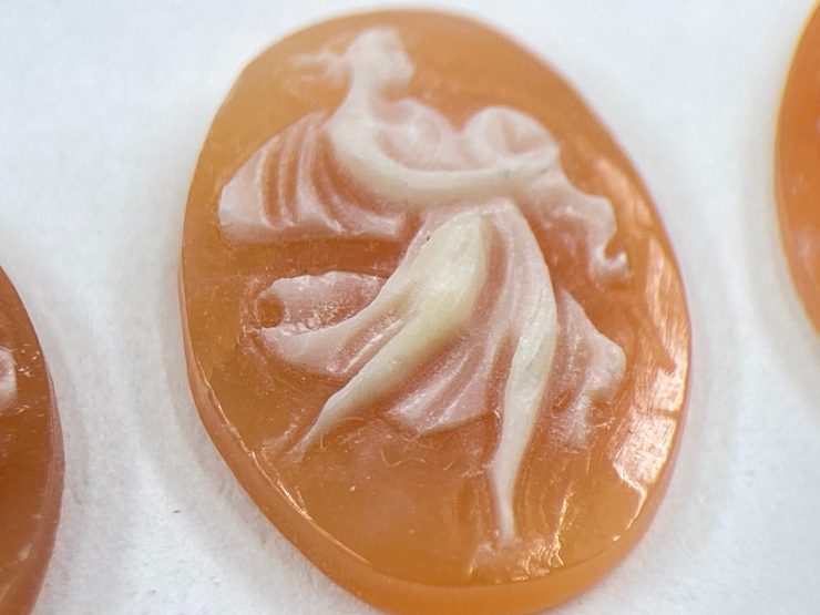 il fullxfull.3452009229 la8j scaled Carnelian (Italy) Carved Cameo Oval Shape Gemstones Featuring Single Dancer in 14x10mm for Jewellery Making