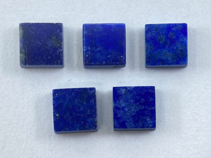 il fullxfull.3470517616 my8s scaled Lapis Lazuli Flat Straight Edge (German Cut) Square Shape Loose Gemstones in 4mm for Jewellery Making